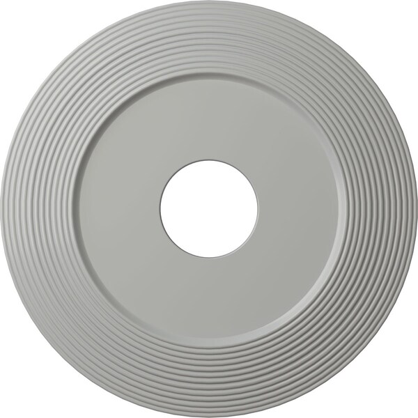 Ekena Millwork Adonis Ceiling Medallion (Fits Canopies up to 10 1/4"), 16 1/8"OD x 3 5/8"ID x 1"P, Frost CM16ADFRF - main